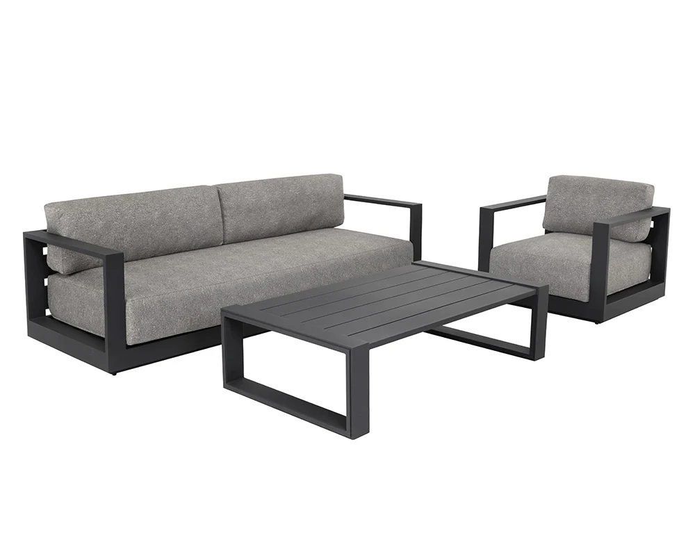 Tavira Armchair - Charcoal - Image 3