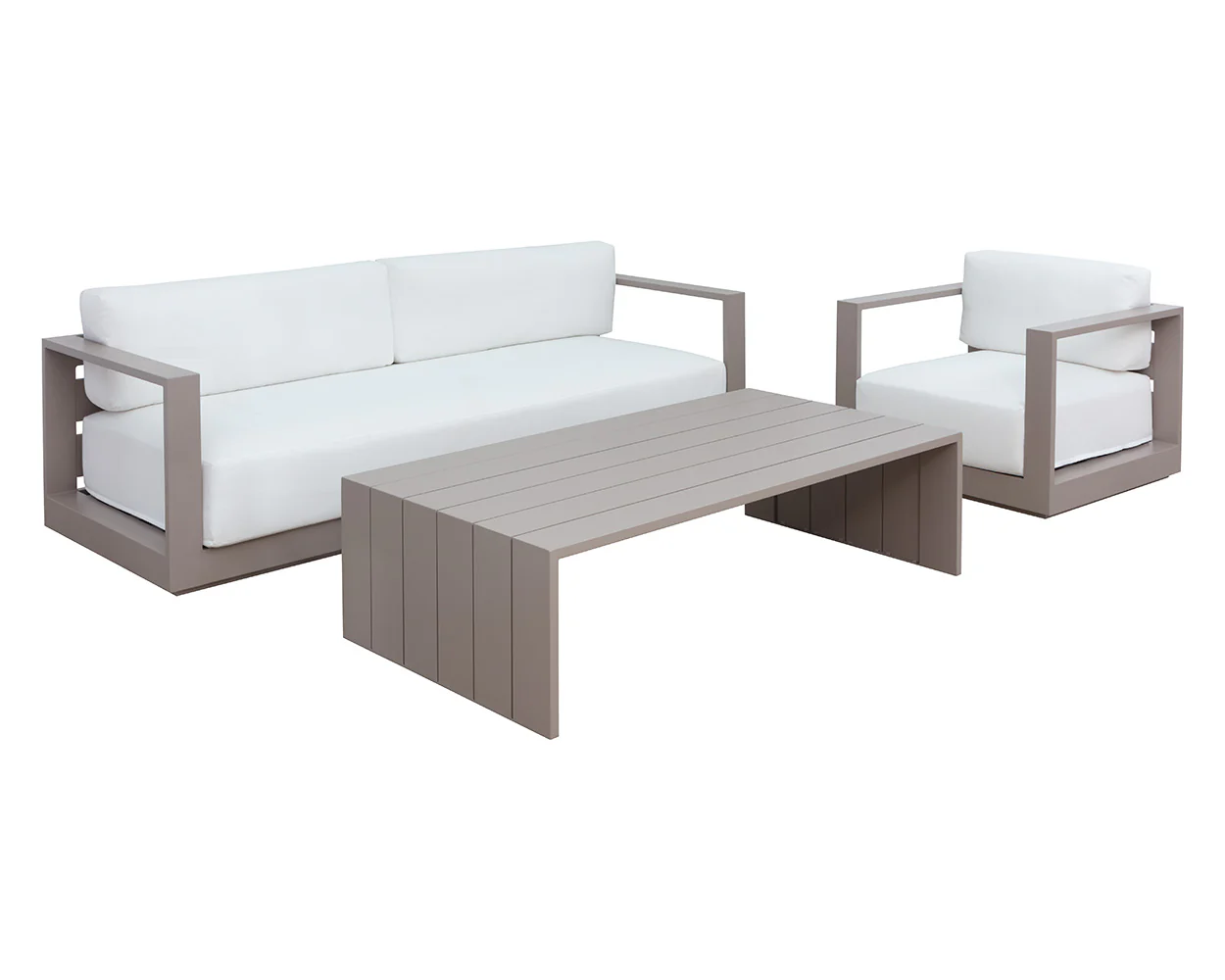 Tavira Armchair - Greige - Image 3