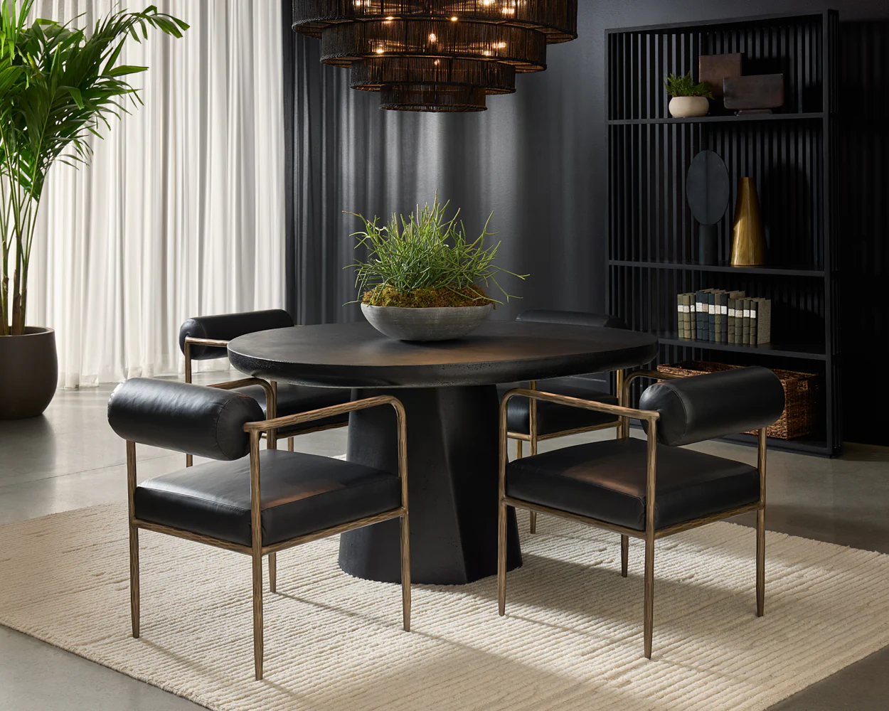 Tessa Bookcase - Black - Image 3