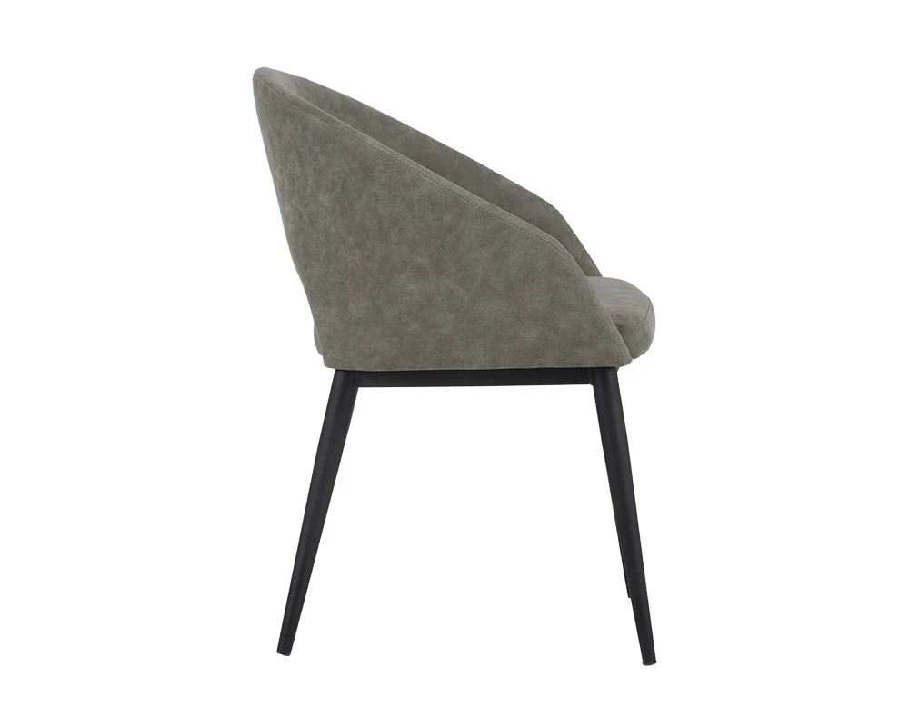 Thatcher Dining Armchair - Black - Image 11