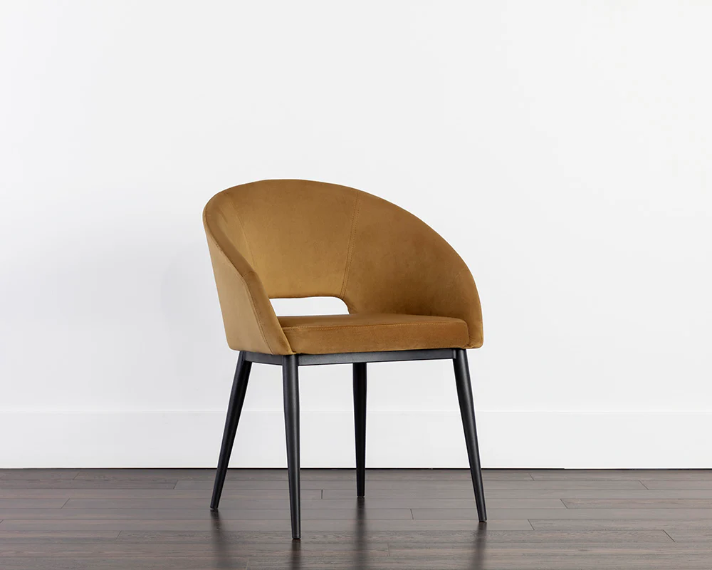 Thatcher Dining Armchair - Black - Image 2