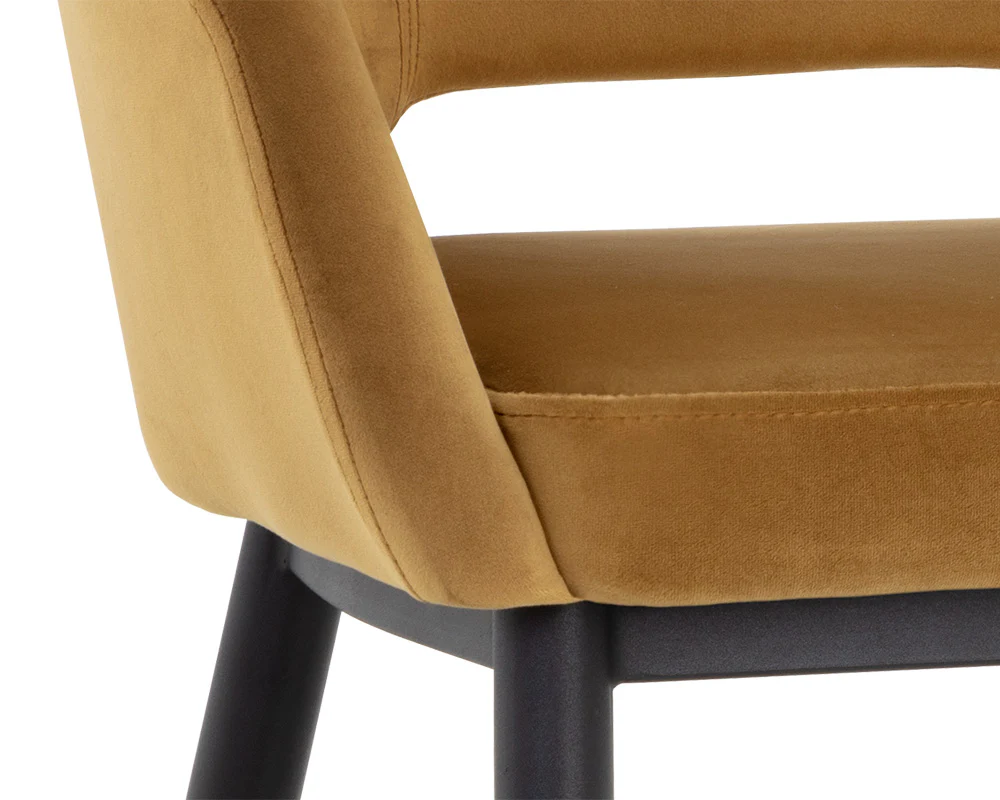Thatcher Dining Armchair - Black - Image 6