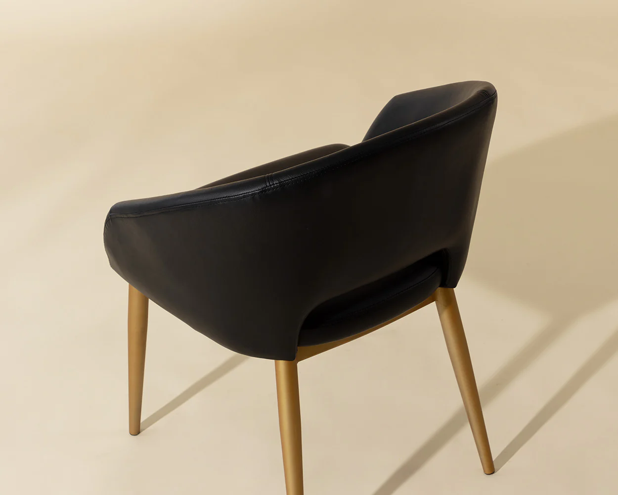 Thatcher Dining Armchair - Champagne Gold - Image 4