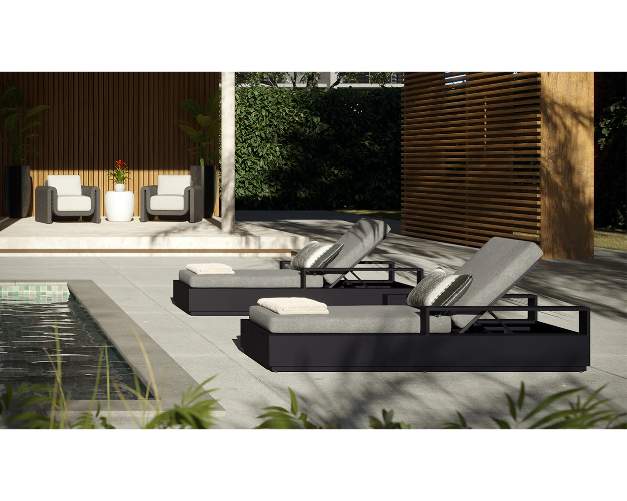 Tibi Lounge Chair - Grey - Image 5
