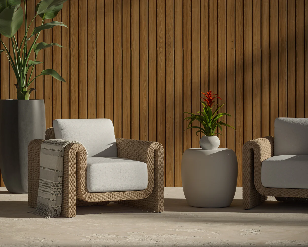 Tibi Lounge Chair - Natural - Image 2