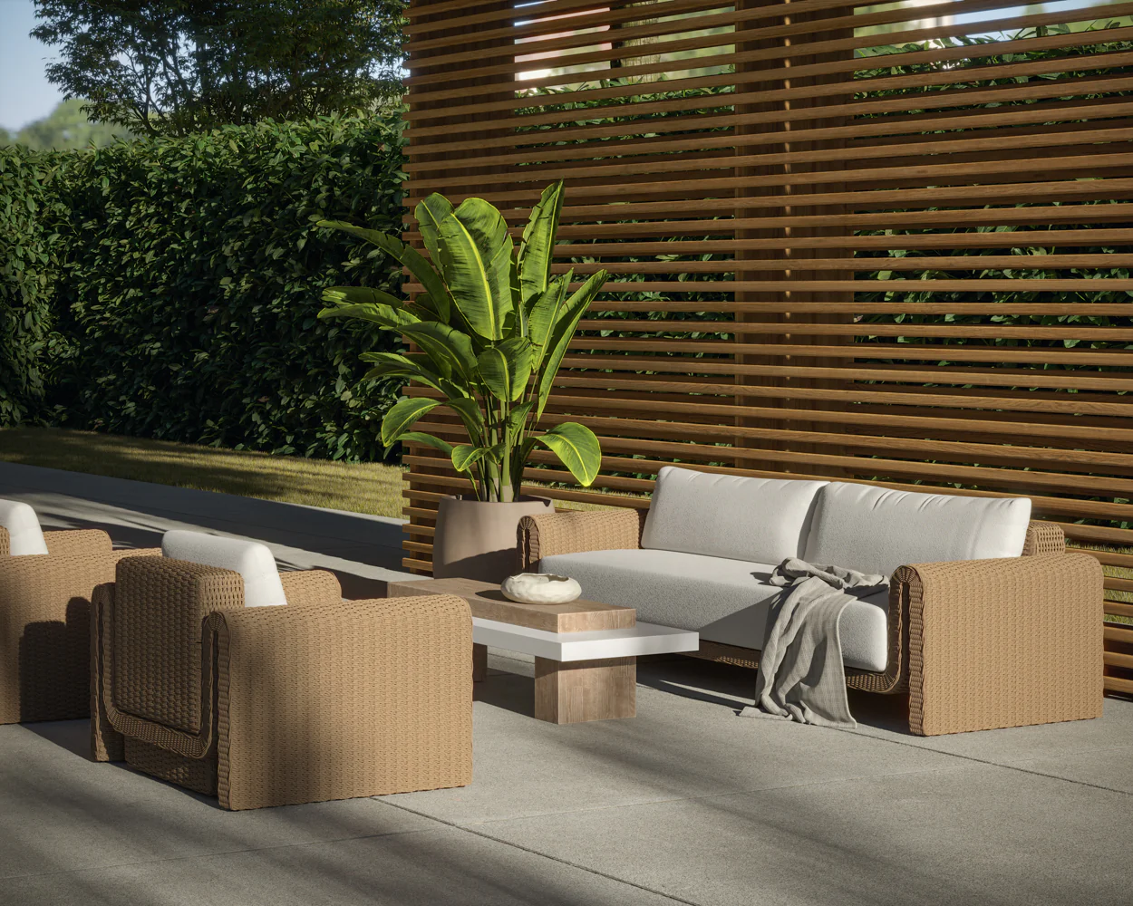 Tibi Lounge Chair - Natural - Image 3