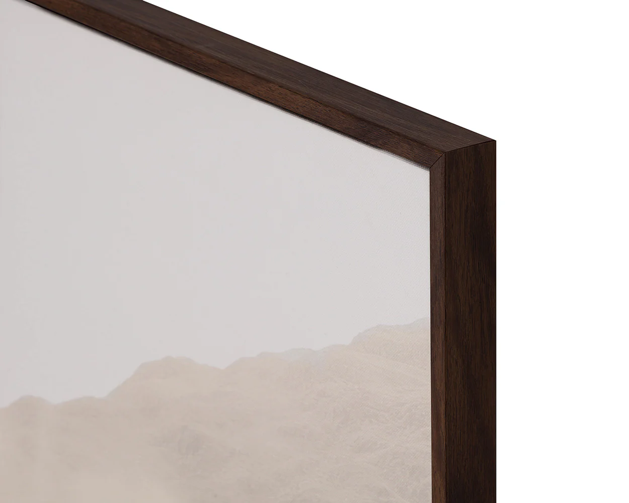 Together Alone I - 20' X 30' - Brown Floater Frame - Image 8