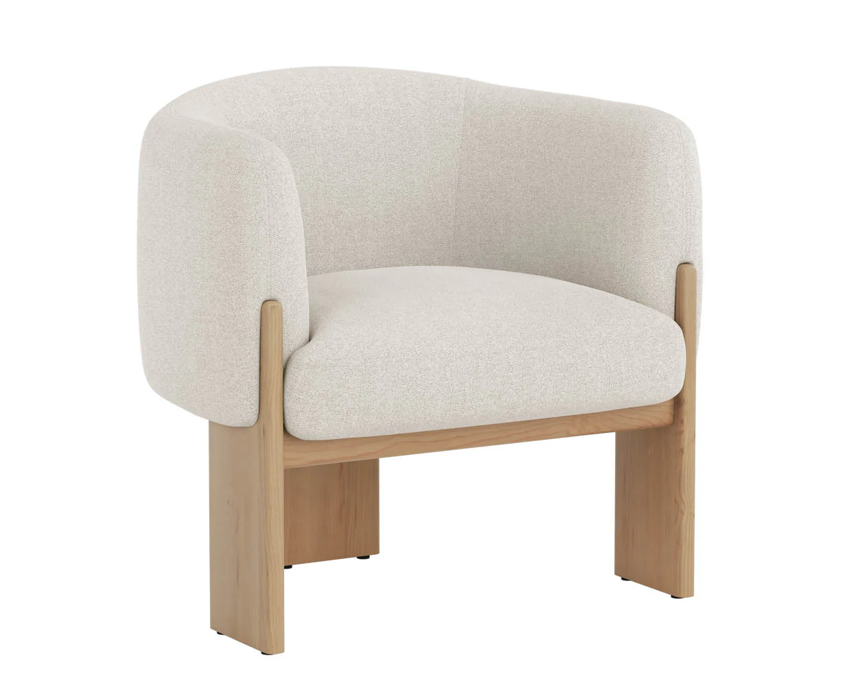 Trine Lounge Chair - Rustic Oak - Image 18