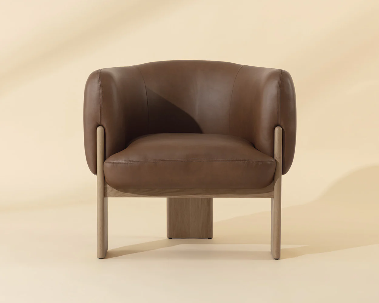 Trine Lounge Chair - Rustic Oak - Image 5