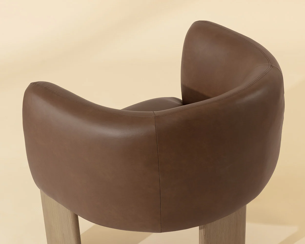 Trine Lounge Chair - Rustic Oak - Image 6
