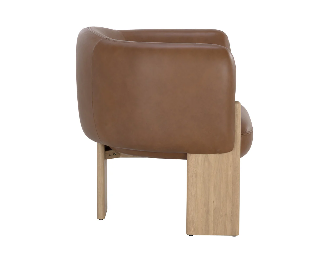 Trine Lounge Chair - Rustic Oak - Image 9