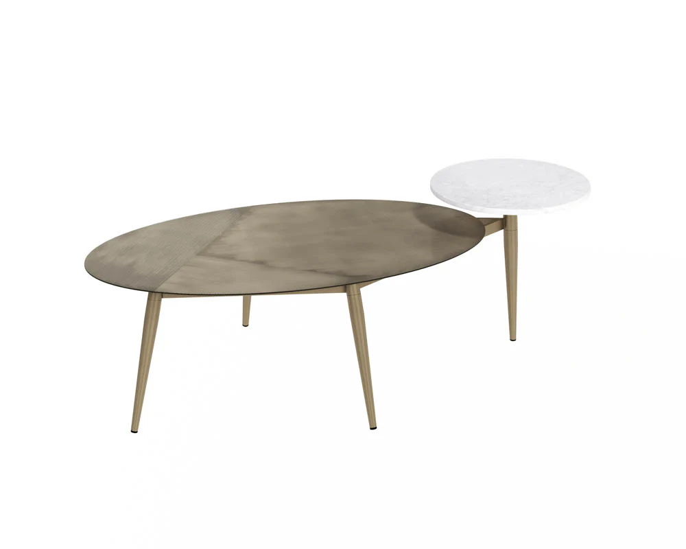 Tuner Coffee Table - Oval - Image 4