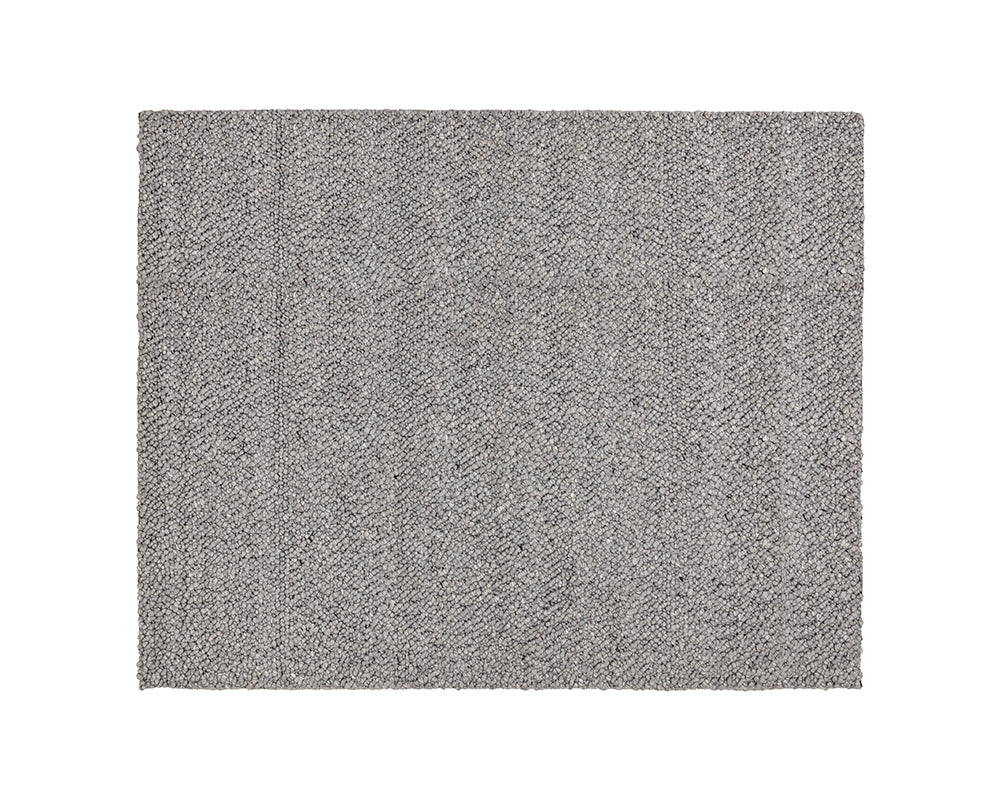 Umea Hand-woven Rug - Silver Swatch - Image 2