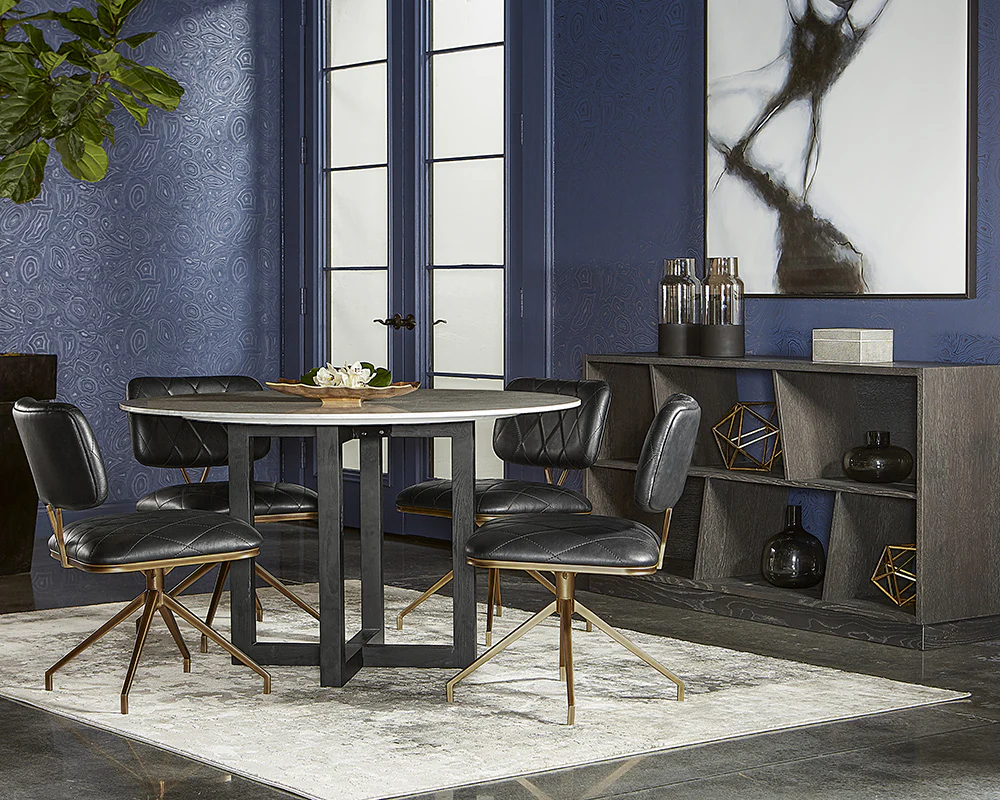 Virtu Swivel Dining Chair - Image 10