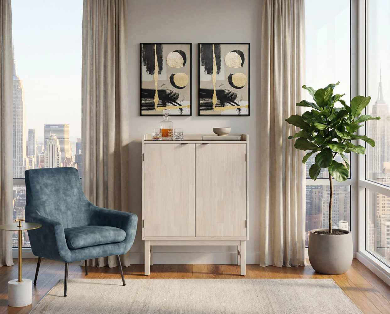 Wesson Wine Cabinet - Image 2