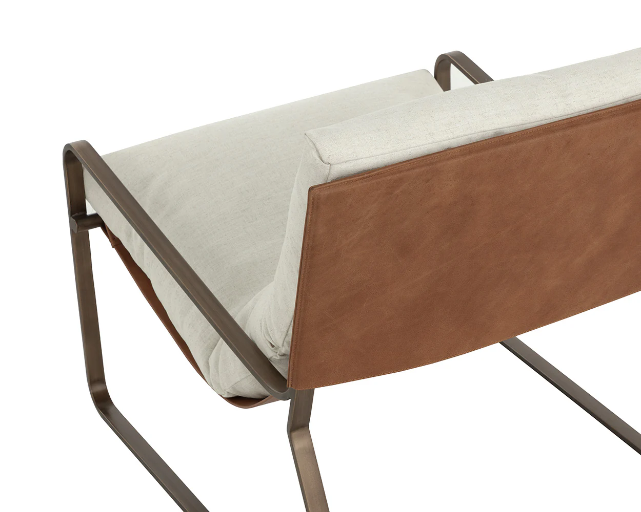 Zancor Lounge Chair - Antique Brass - Image 22