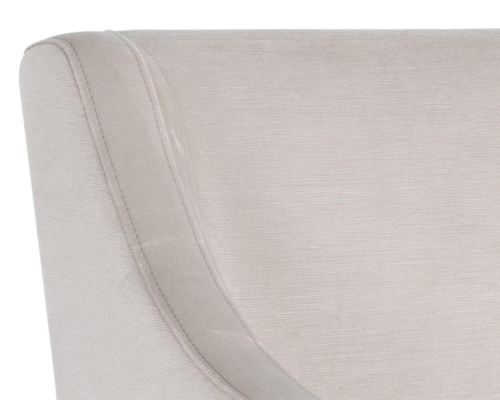 Zane Wheeled Dining Armchair - Image 7