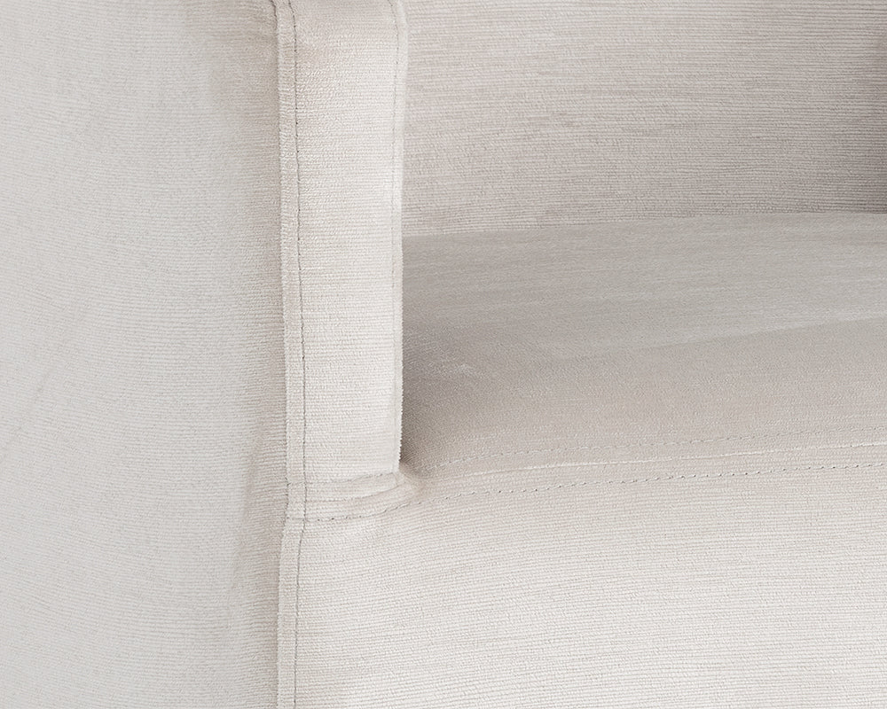 Zane Wheeled Dining Armchair - Image 8