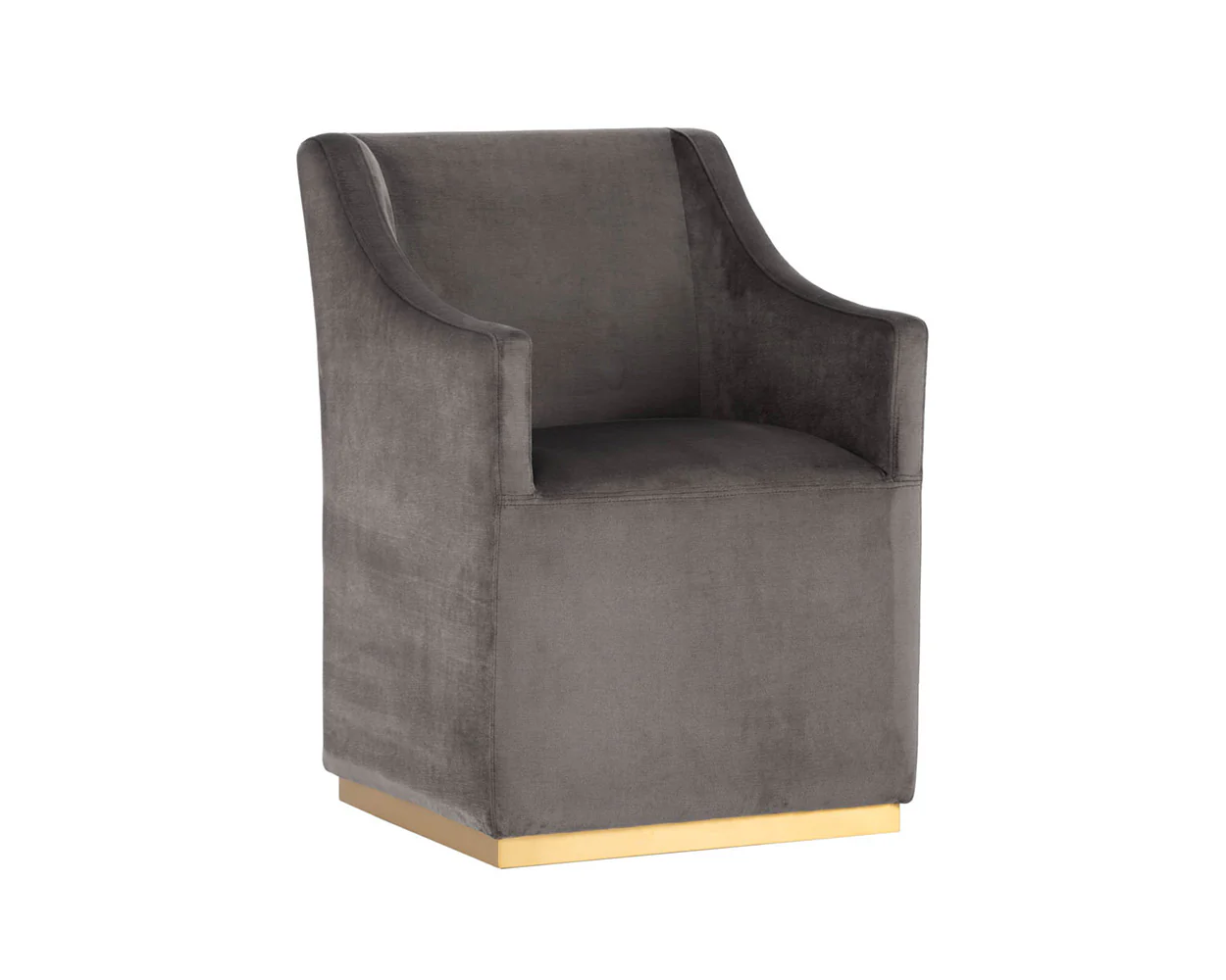 Zane Wheeled Dining Armchair - Image 9