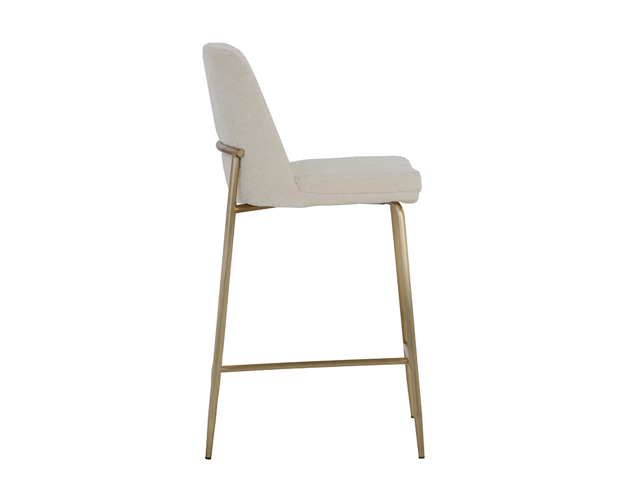 Zeke Counter Stool - Antique Brass - Image 11