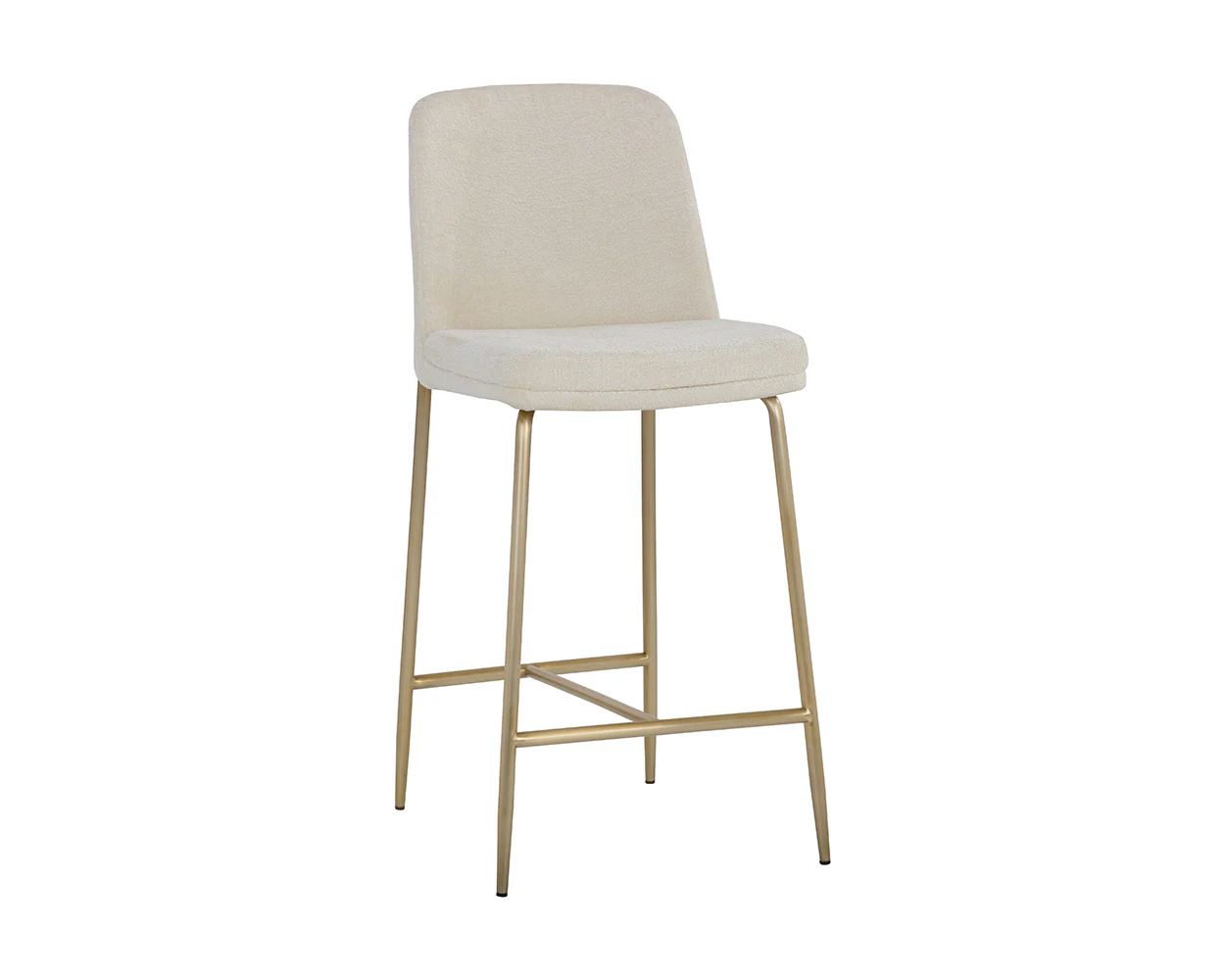 Zeke Counter Stool - Antique Brass - Image 8