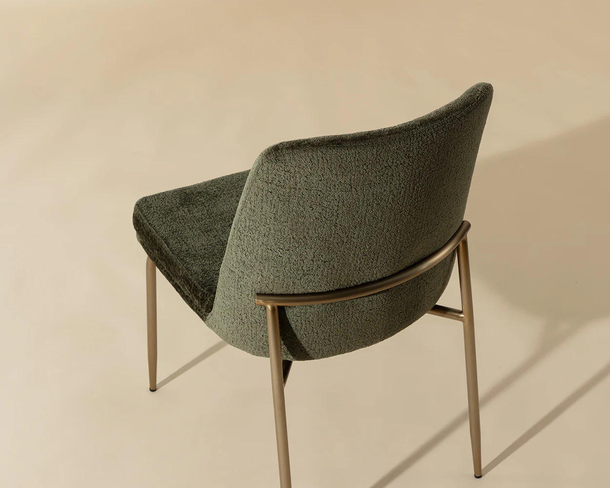 Zeke Dining Chair - Antique Brass - Image 12