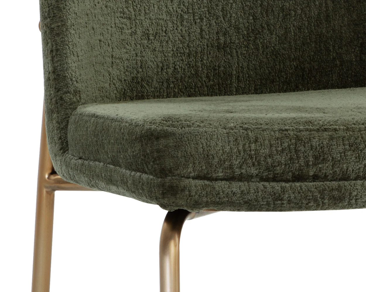 Zeke Dining Chair - Antique Brass - Image 17