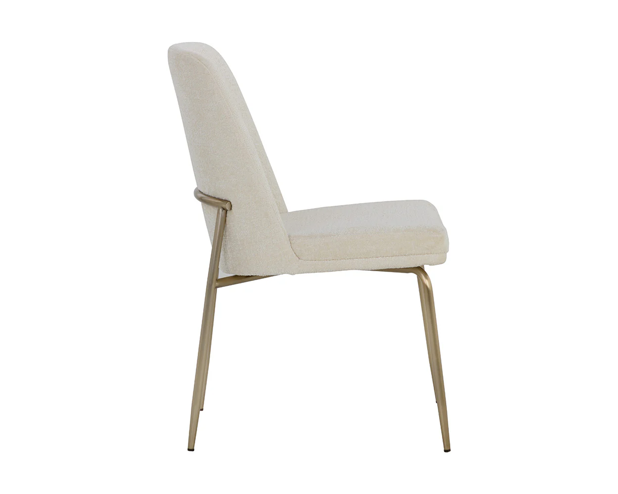 Zeke Dining Chair - Antique Brass - Image 4