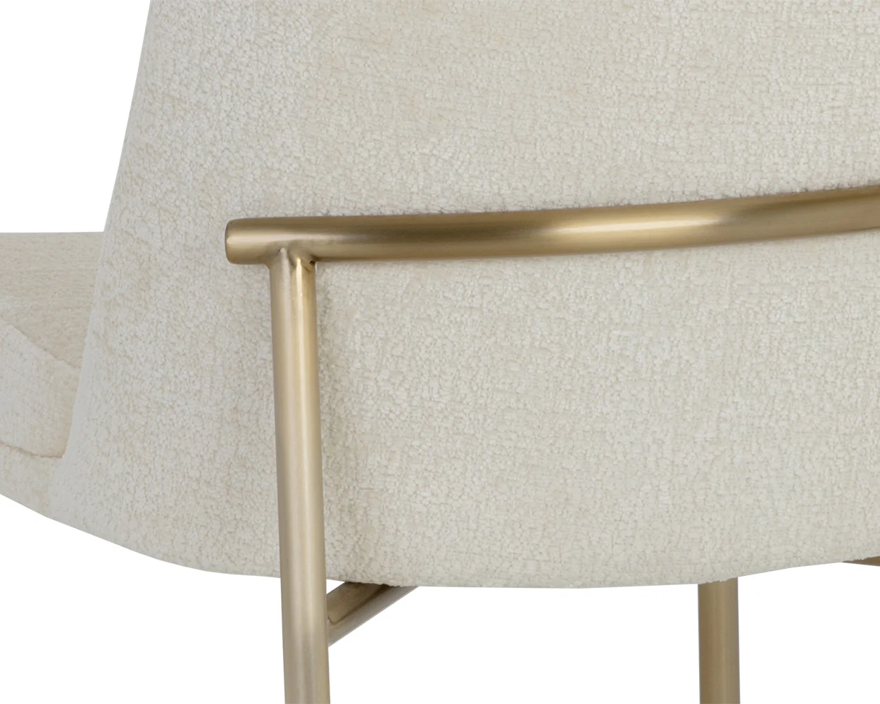 Zeke Dining Chair - Antique Brass - Image 8