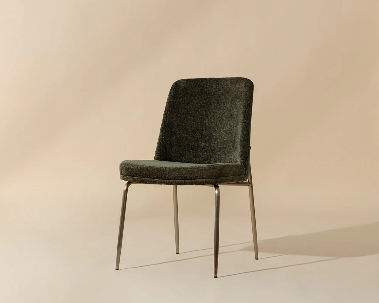 Zeke Dining Chair - Antique Brass - Image 9
