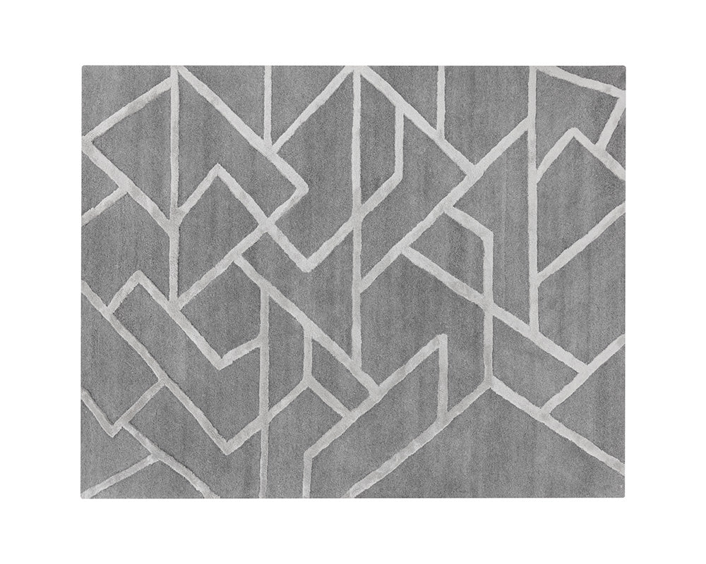 Zizi Hand-tufted Rug - Grey Swatch - Image 2